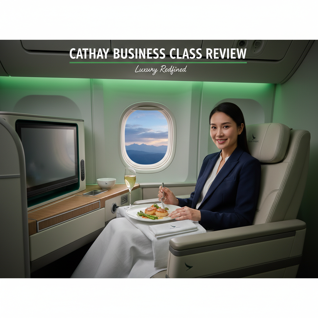 Cathay Business Class Review 2026: Best Features & Expert Test cover image