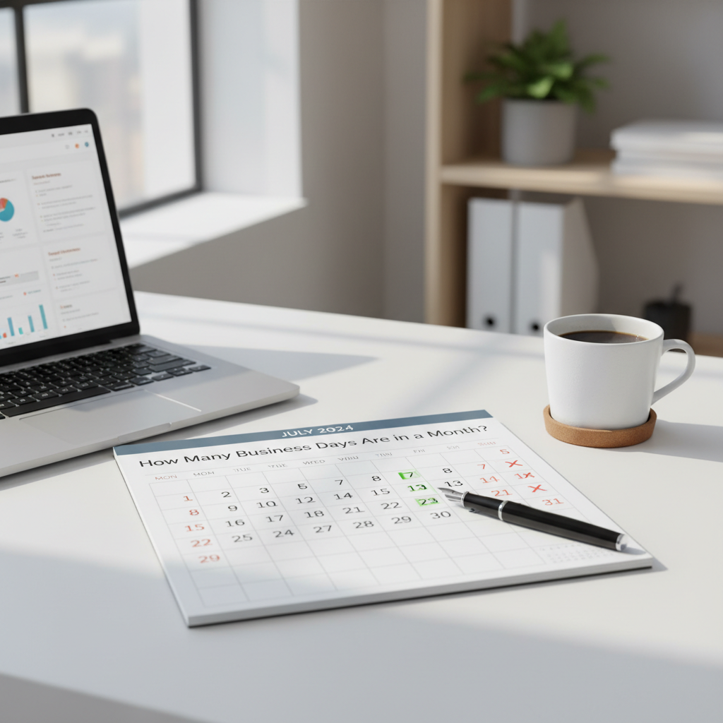 How Many Business Days Are in a Month? 2026 Best Guide & Calendar cover image