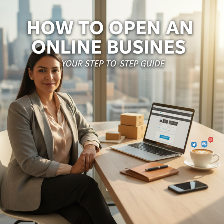 How to Open Online Business in 2026: Best 7-Step Starter Guide