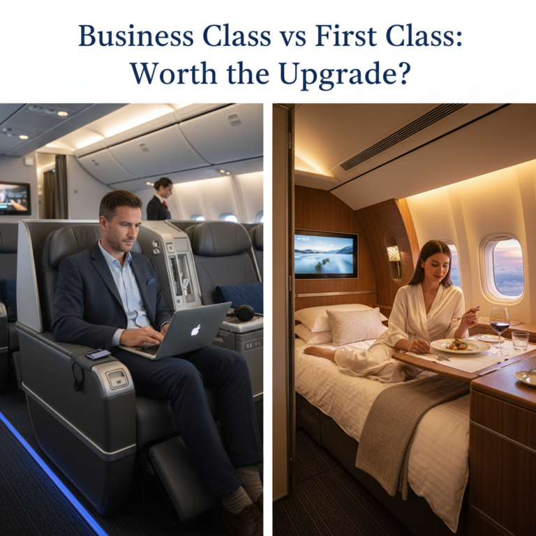 Business Class vs First Class: 2026’s Best Airline Experiences Compared